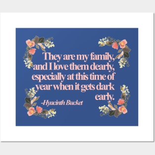 Hyacinth Quotes Posters and Art